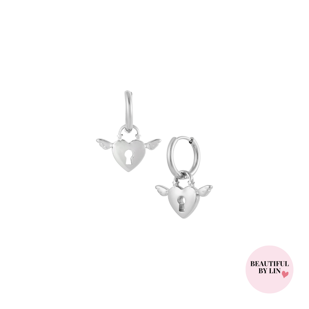 Love wing oorbellen