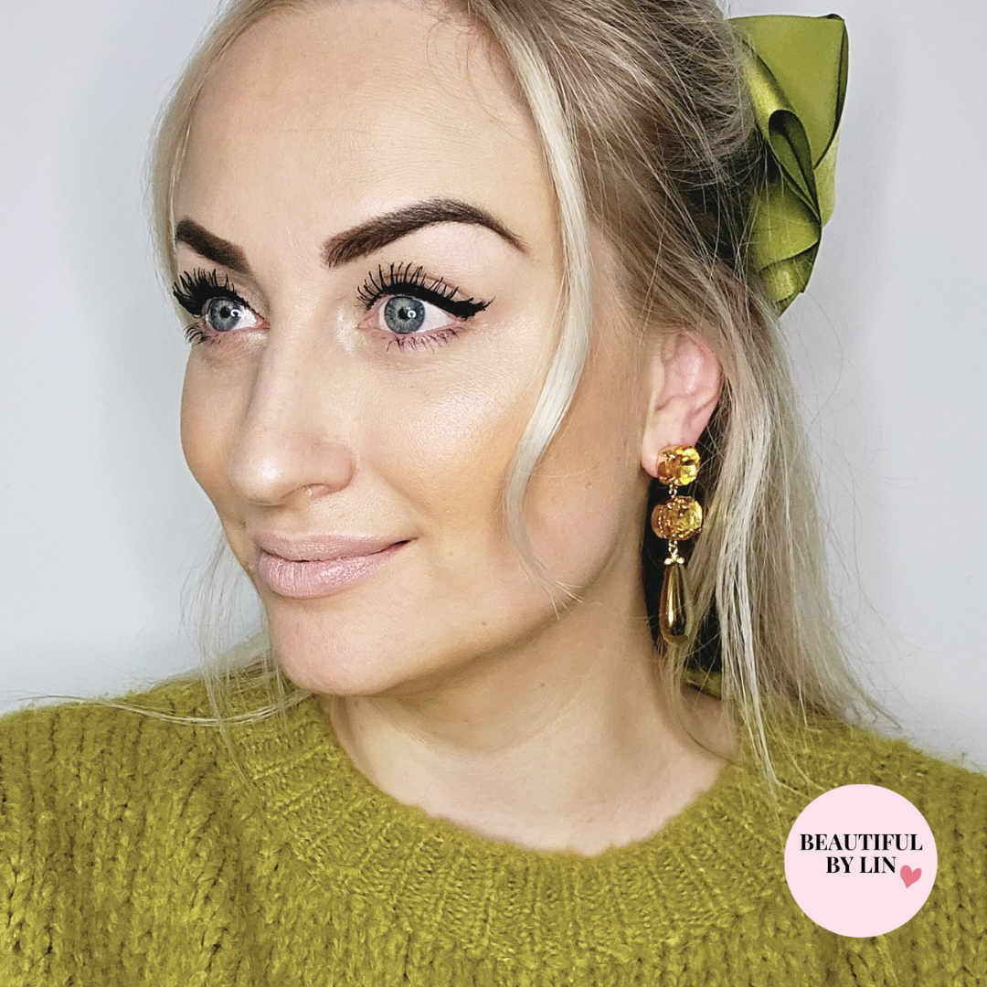 Lacy statement oorbellen