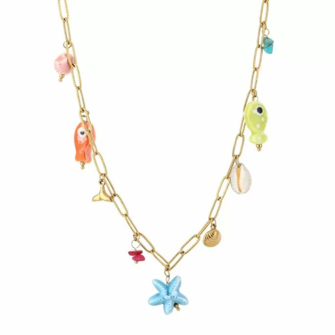Bedelketting zee elementen