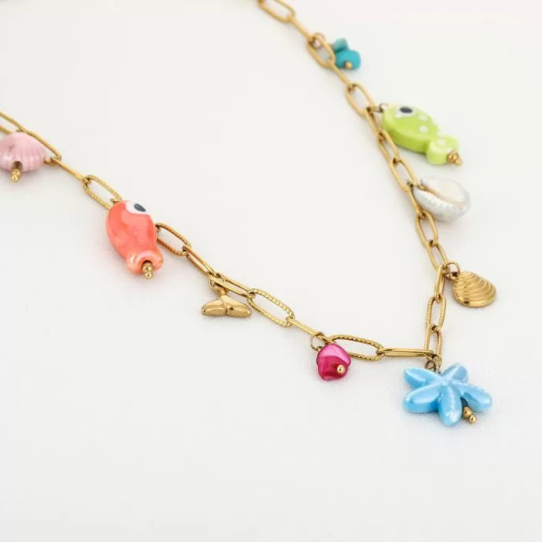 Bedelketting zee elementen