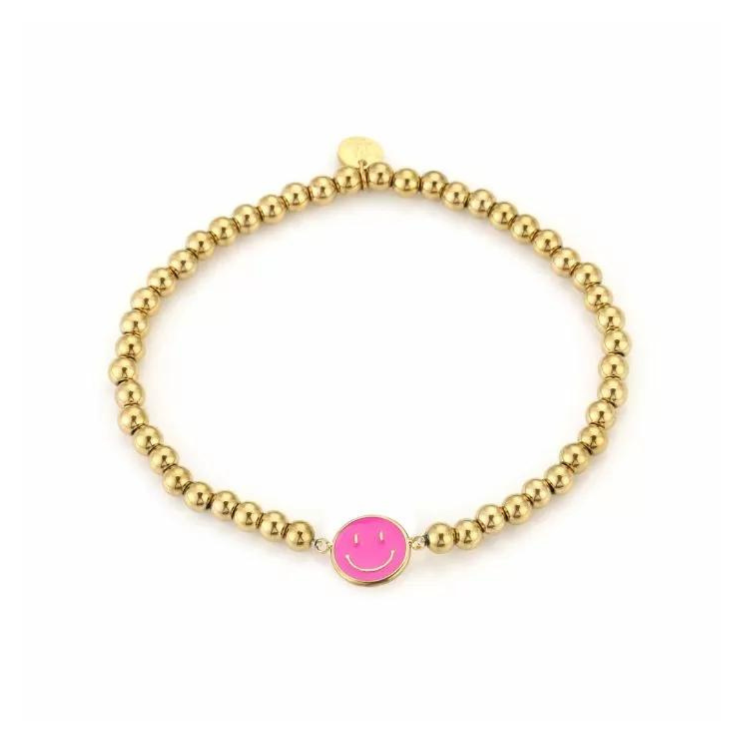 Armband met smiley