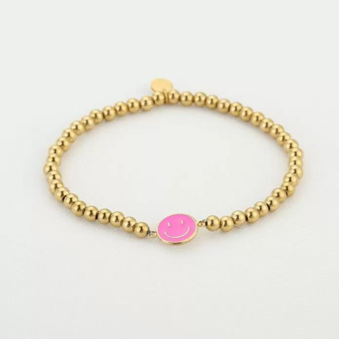 Armband met smiley