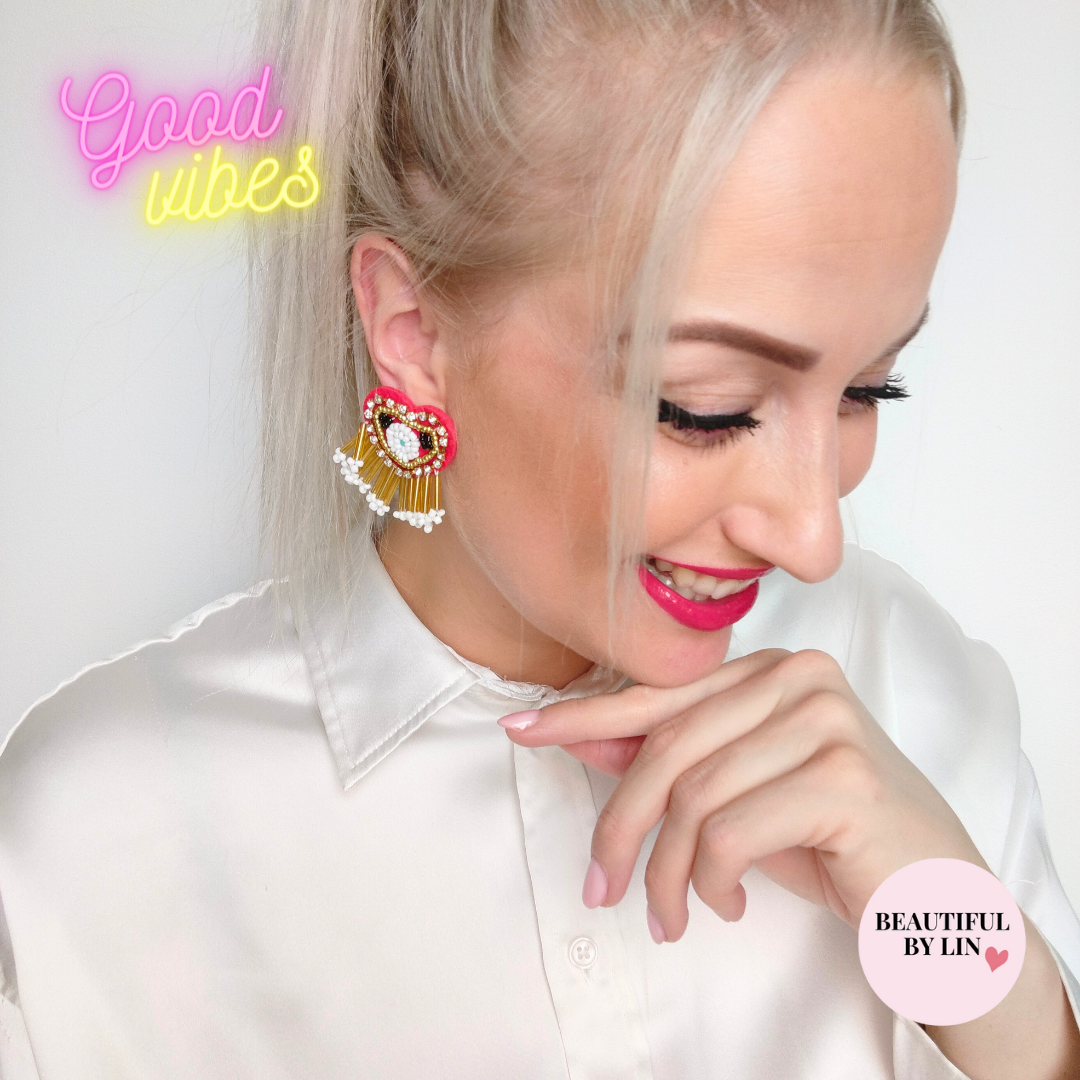 Funky Eye Statement oorbellen SALE
