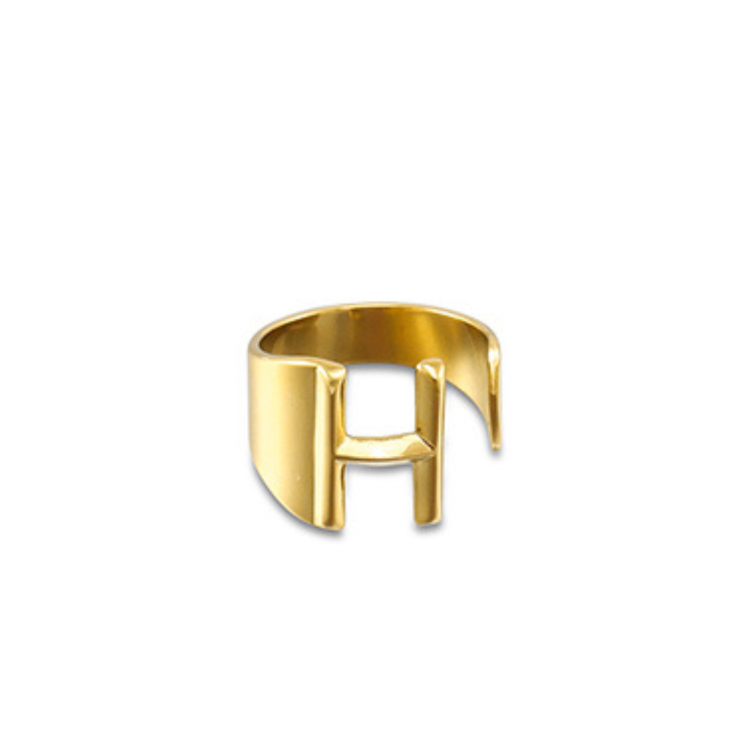 Ring letter H