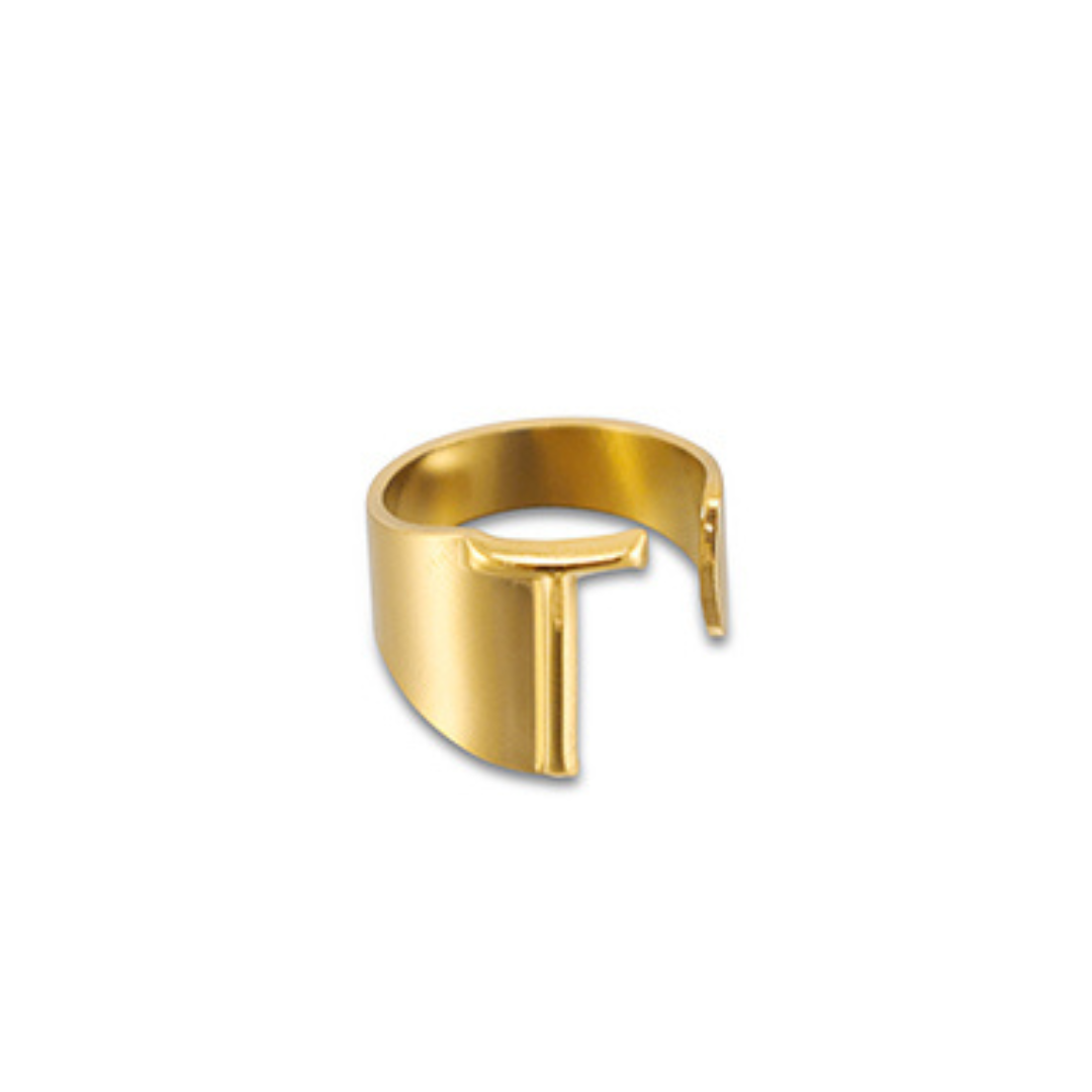 Ring letter T