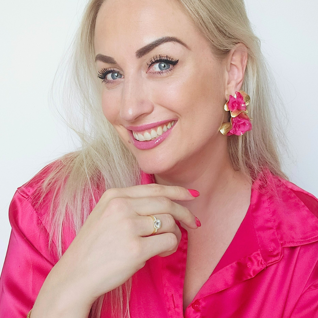 Statement oorbellen fall flower