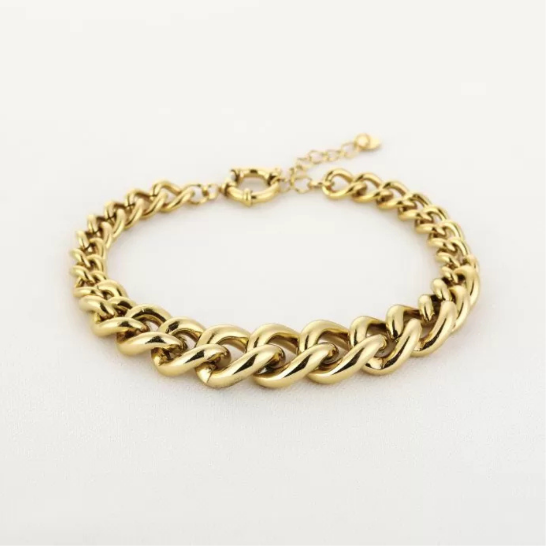 Grote schakelarmband