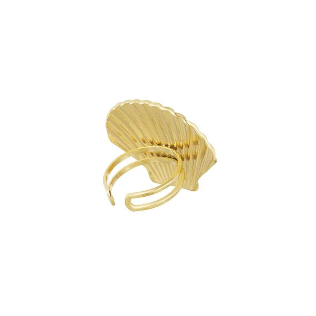 Grote schelp ring