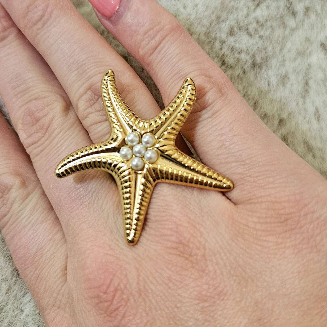 Grote zeesterren ringen