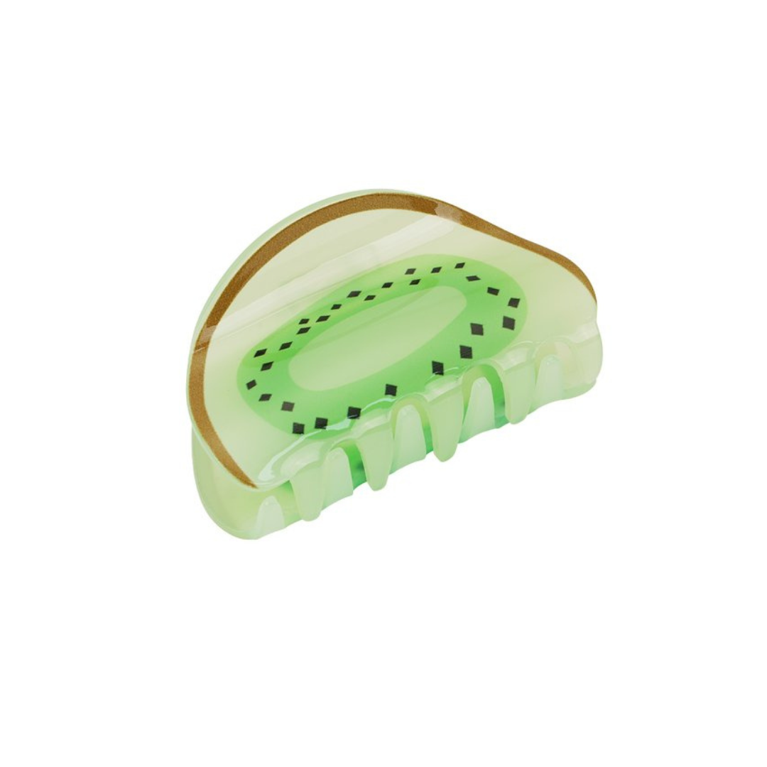 Haarclip kiwi