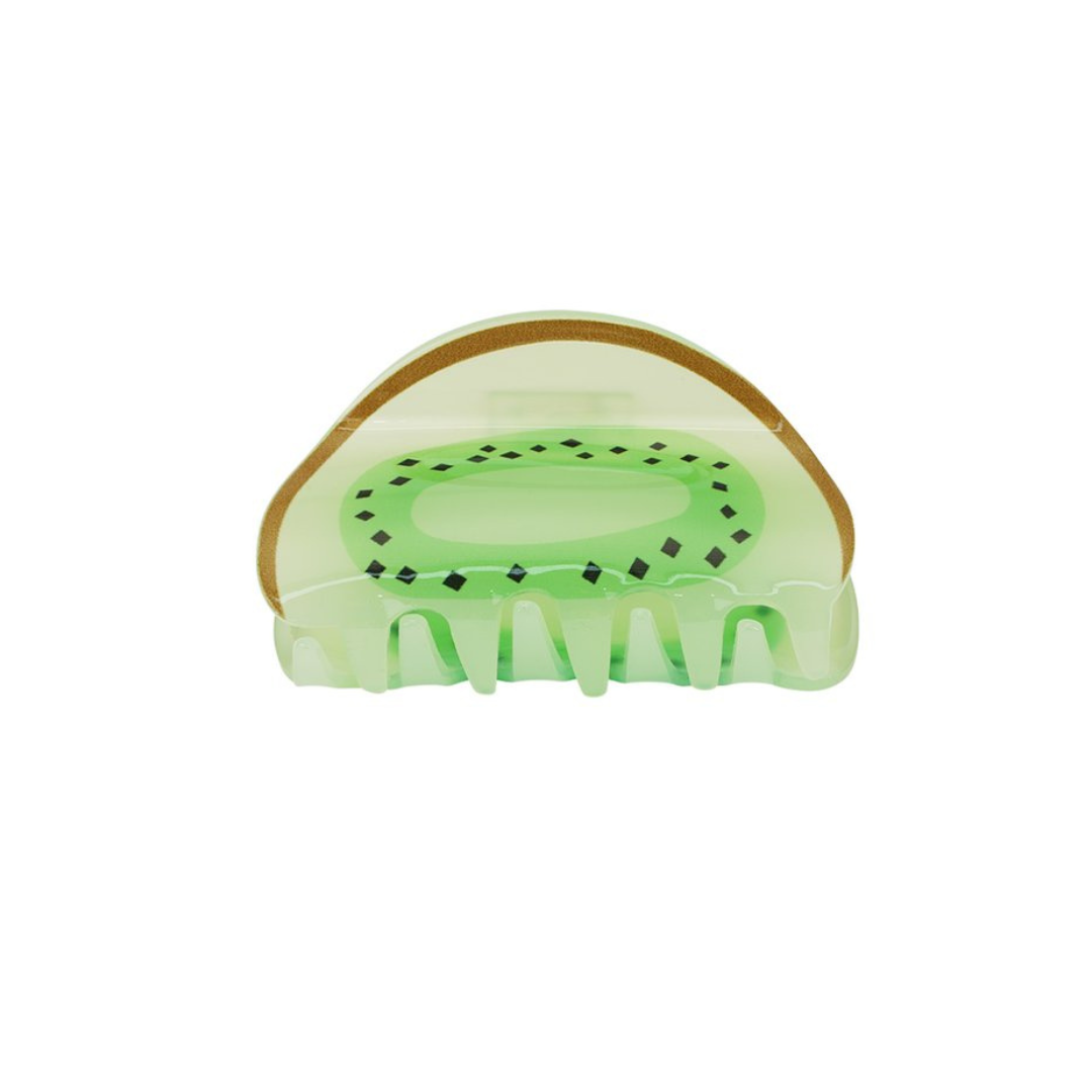 Haarclip kiwi