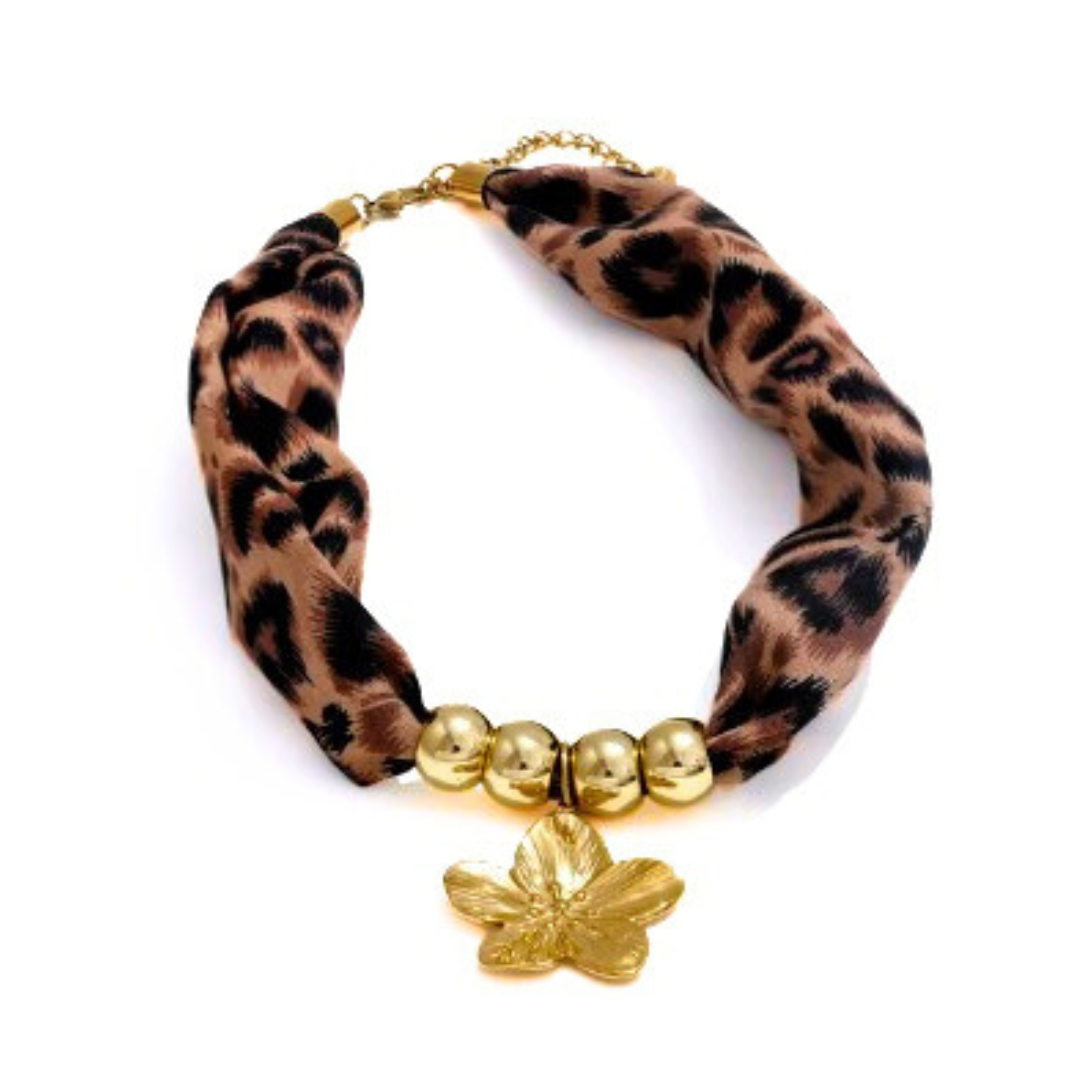 Ketting Leopard Flower