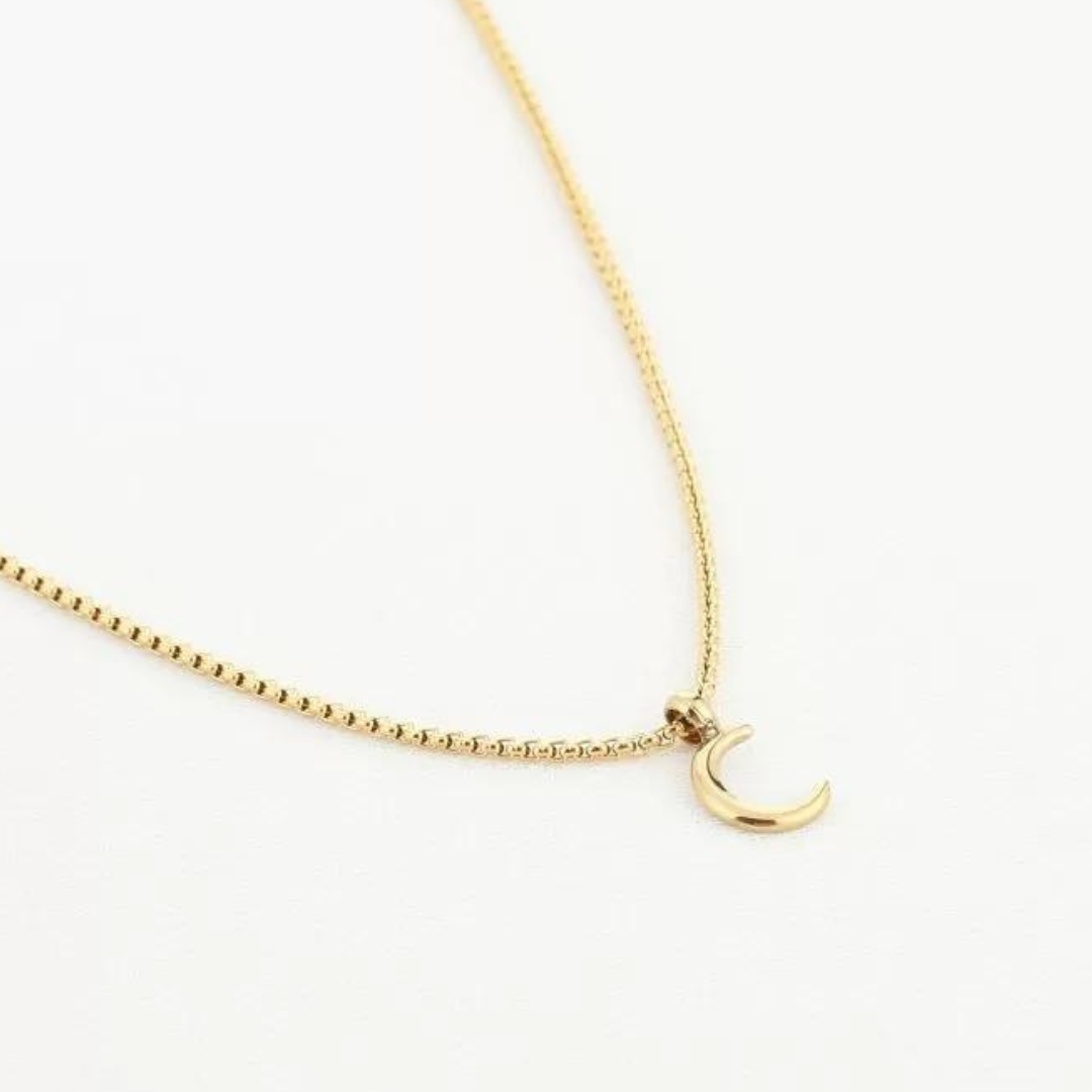 Ketting met maan hanger
