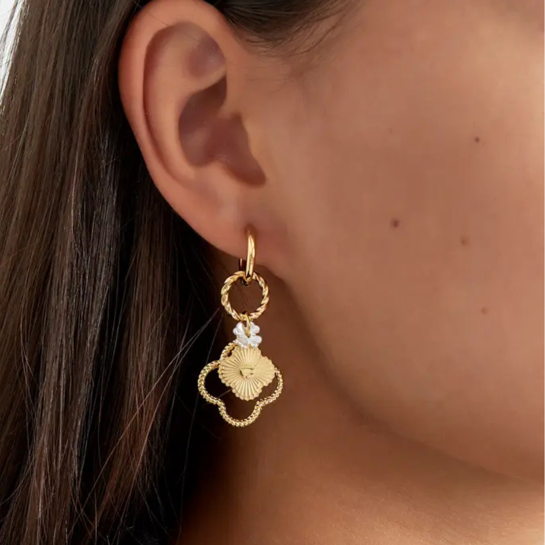 Clover dream oorbellen