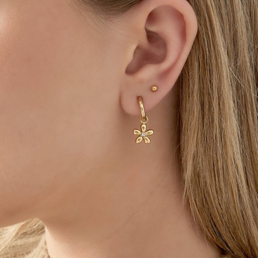 Oorbellen daisy