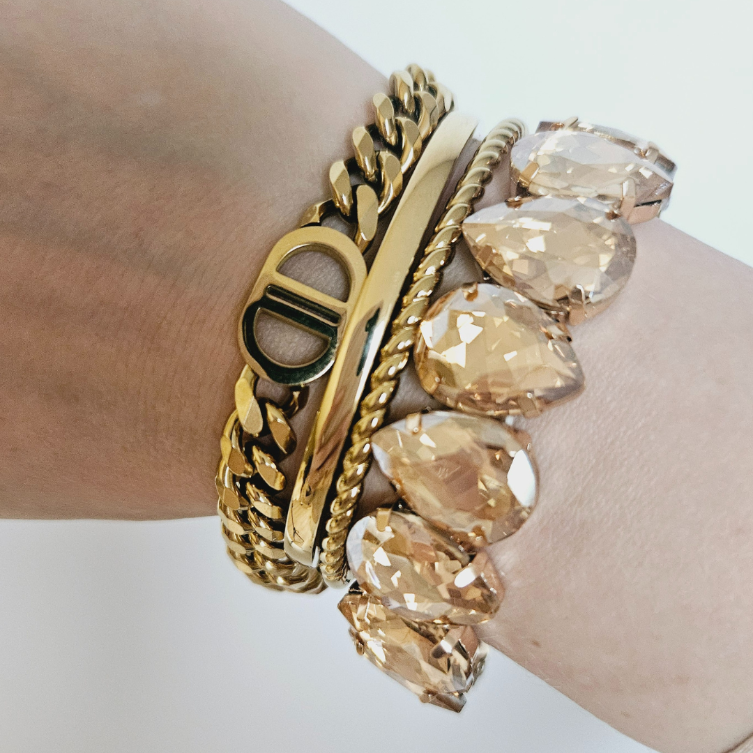 Armband glaskralen