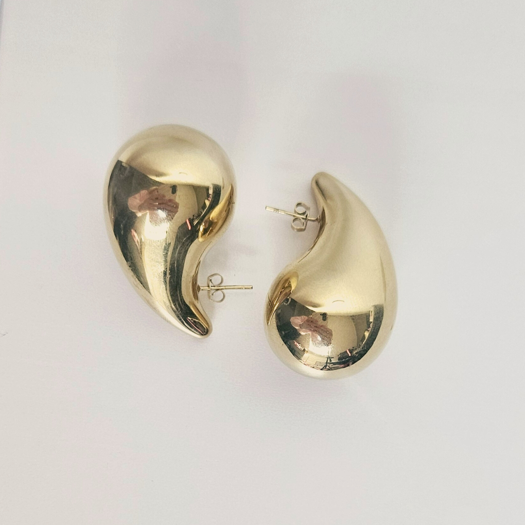 Druppel oorbellen large