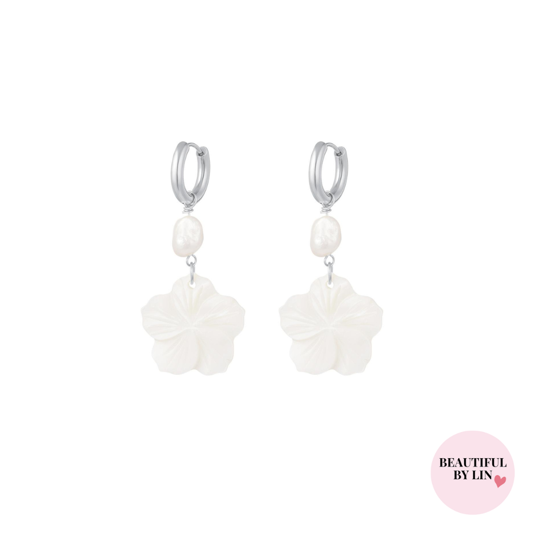 Fine Flower Statement oorbellen SALE