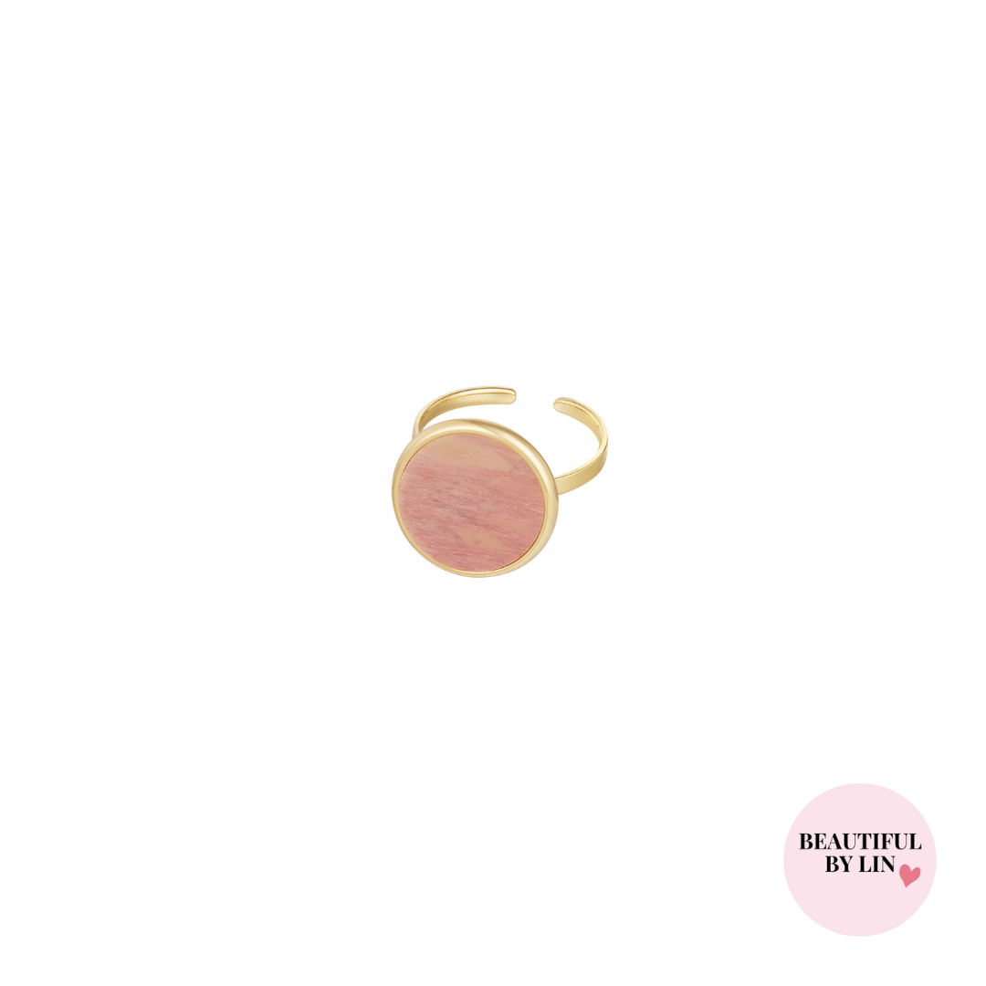 Iris ring roze