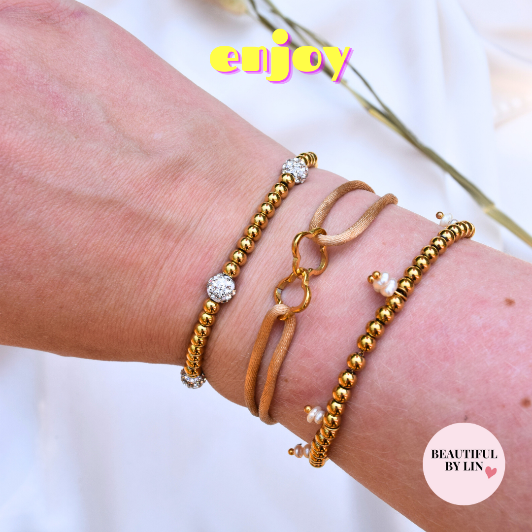 Champagne armband