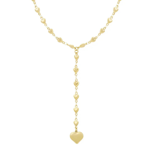 Lange hartjes ketting