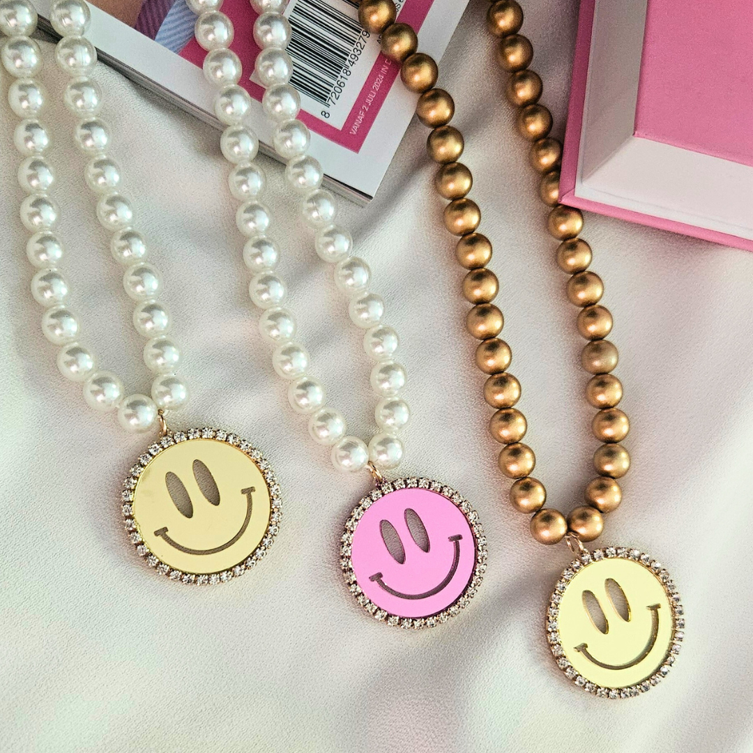 Smile ketting parel