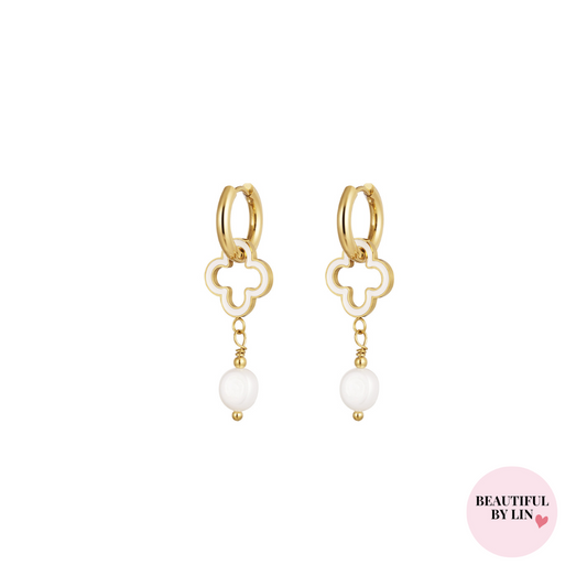 Queen oorbellen SALE