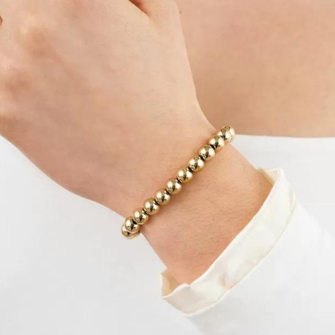 Basic armband met elastic