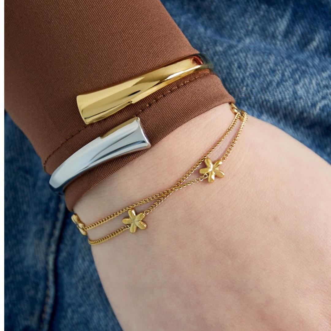 Bi color armband