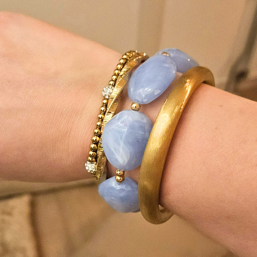 Armband grote kralen