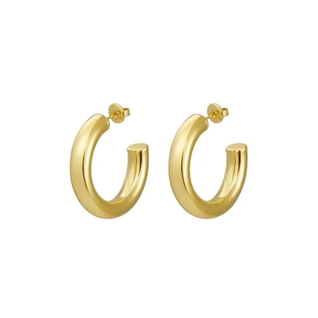 Bold basic oorbellen