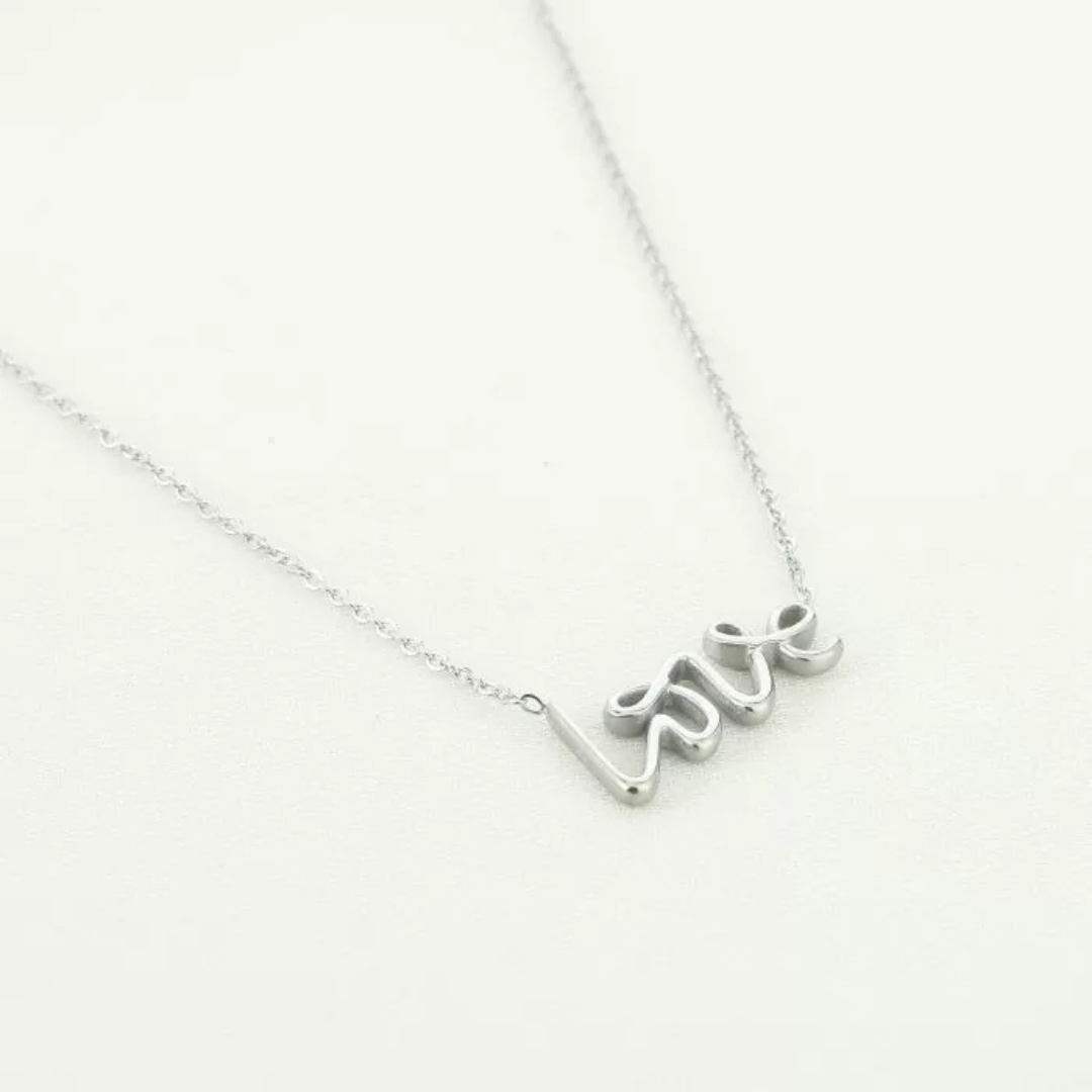 Geschreven love ketting