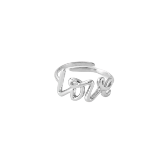 Geschreven love ring