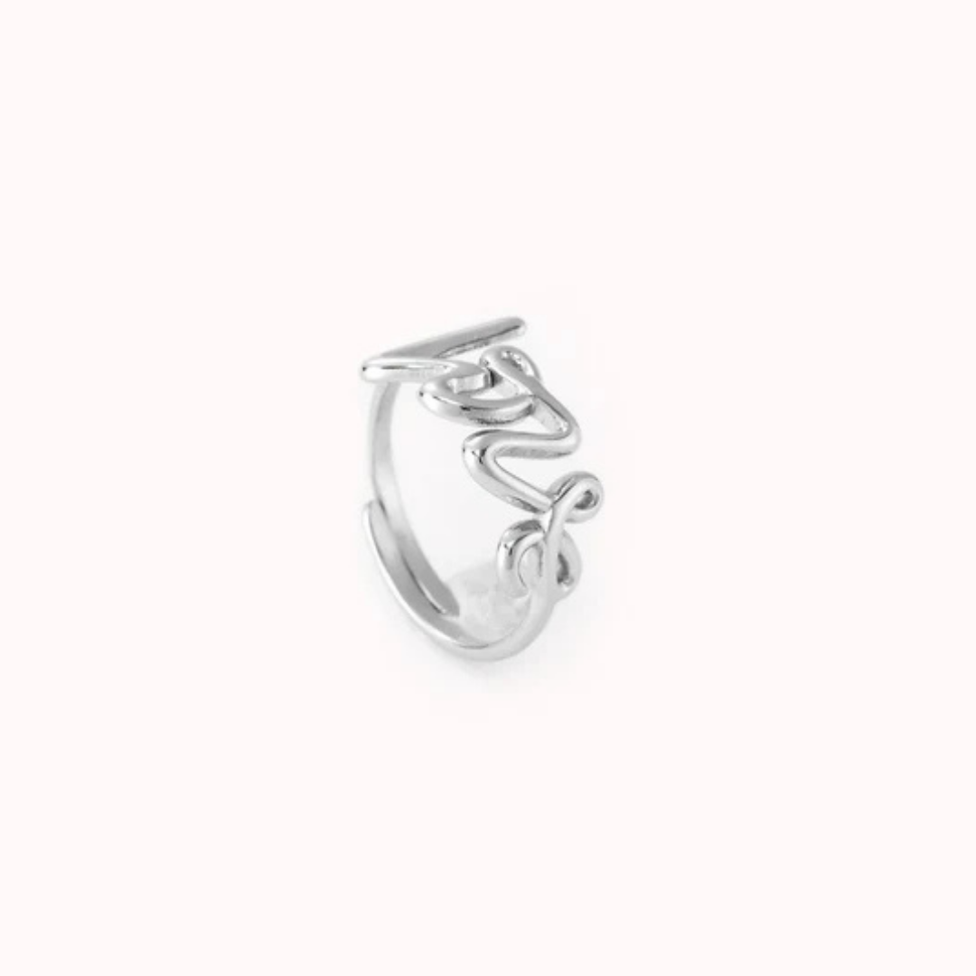 Geschreven love ring