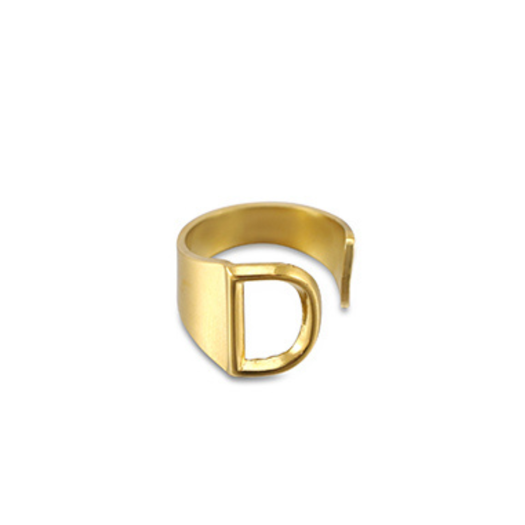 Ring letter D