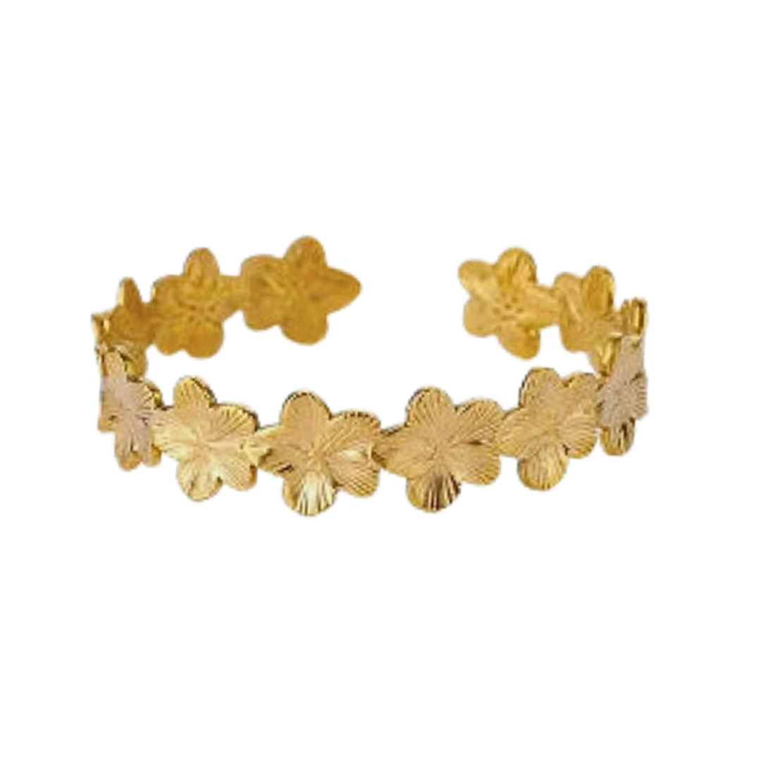 Bloemen armband