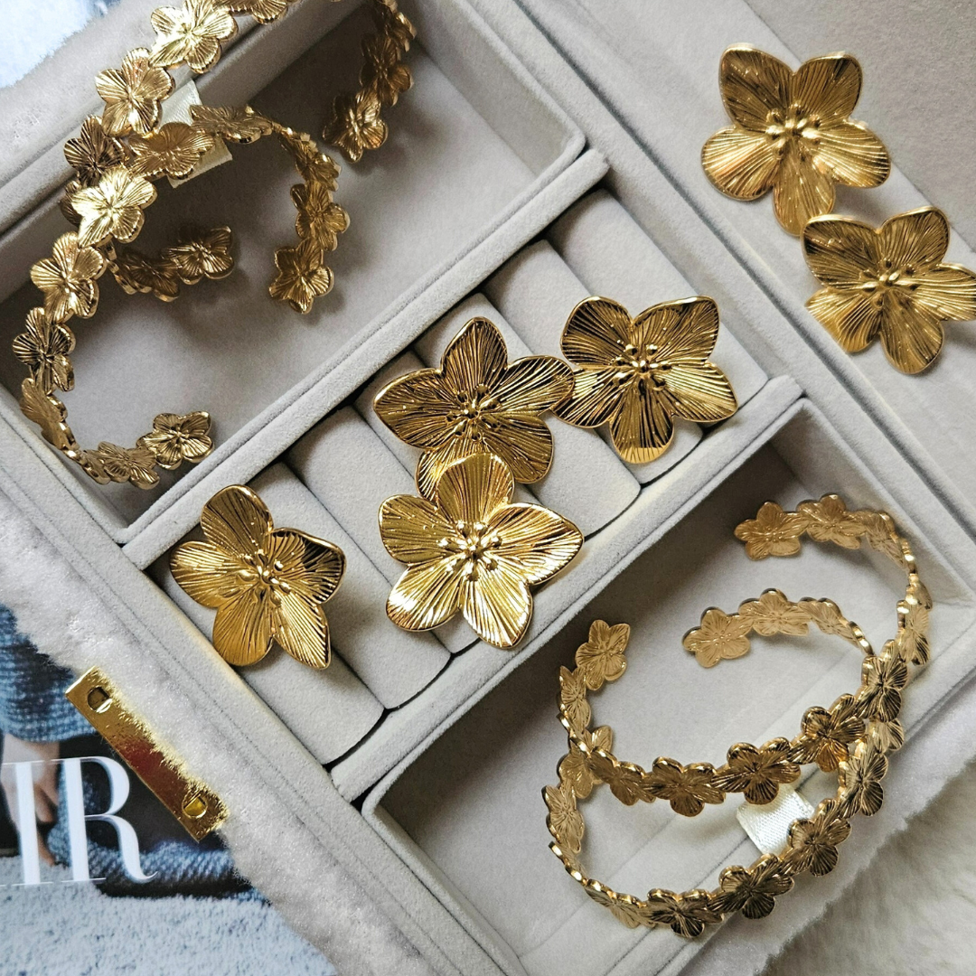 Bloemen armband