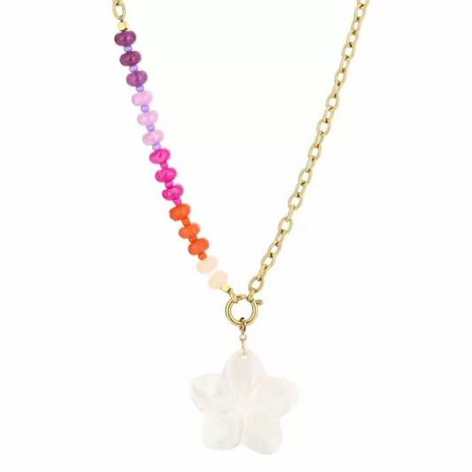 Vrolijke ketting bloem