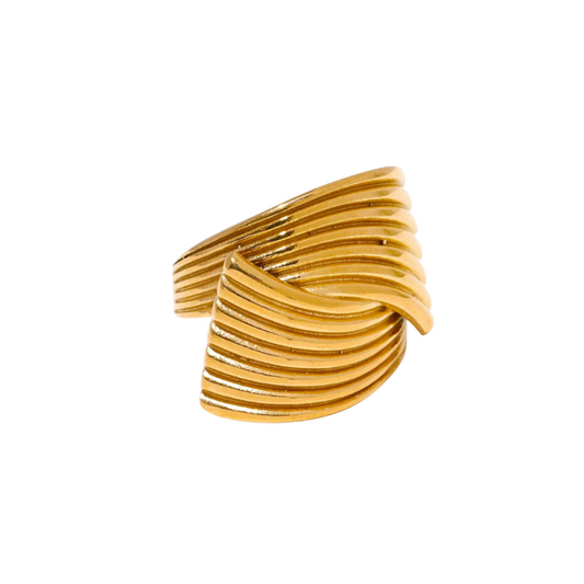Gouden ring chic