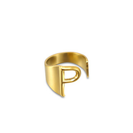 Ring letter P