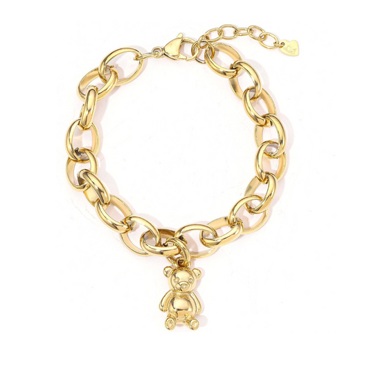 Schakelarmband met beer