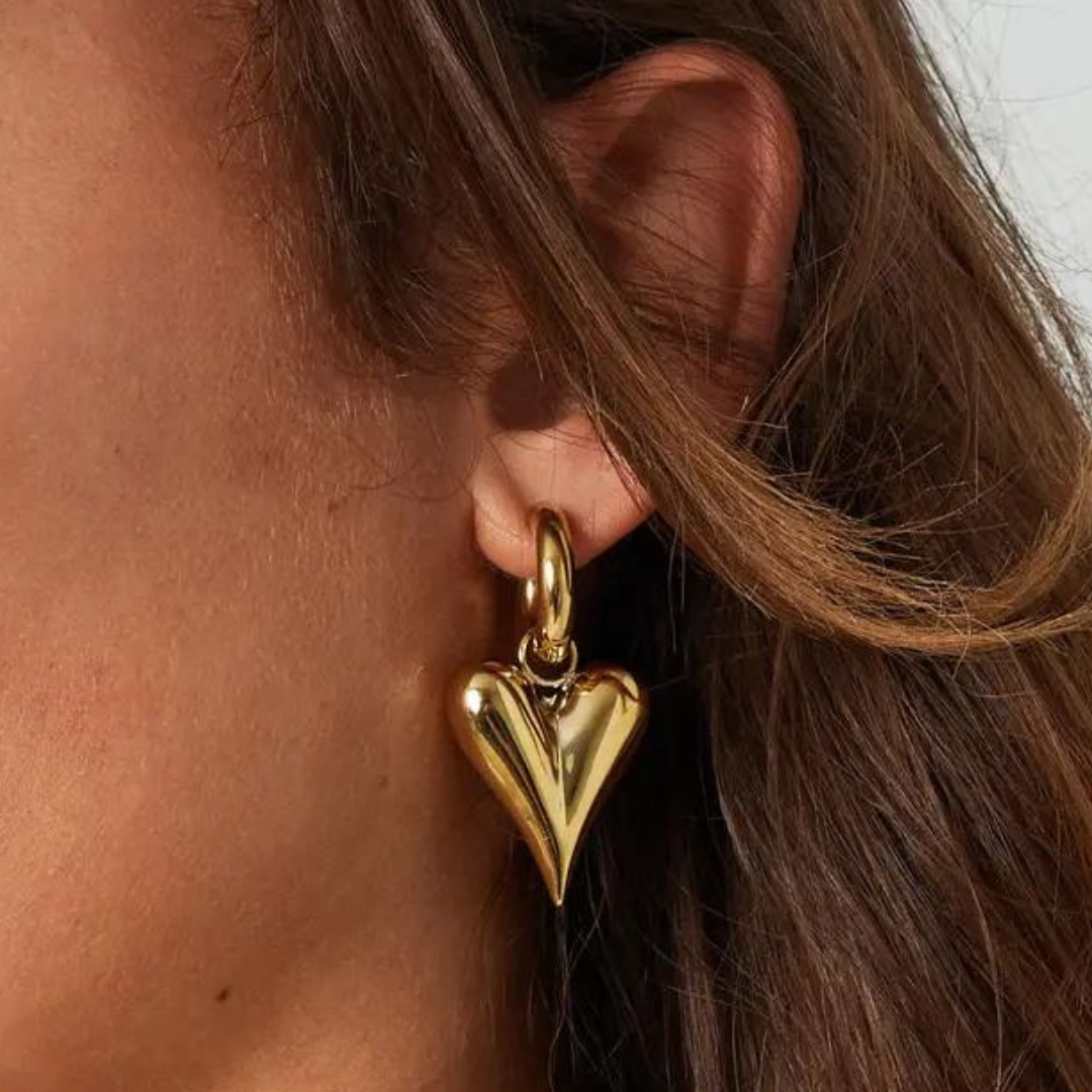 Iconische hart oorbellen