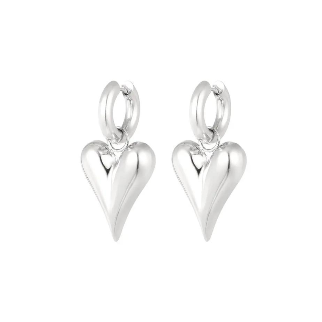 Iconische hart oorbellen