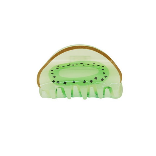 Haarclip kiwi
