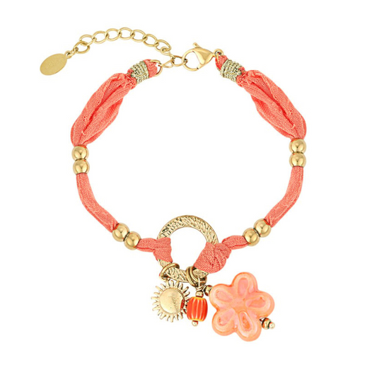 Sunny armband oranje