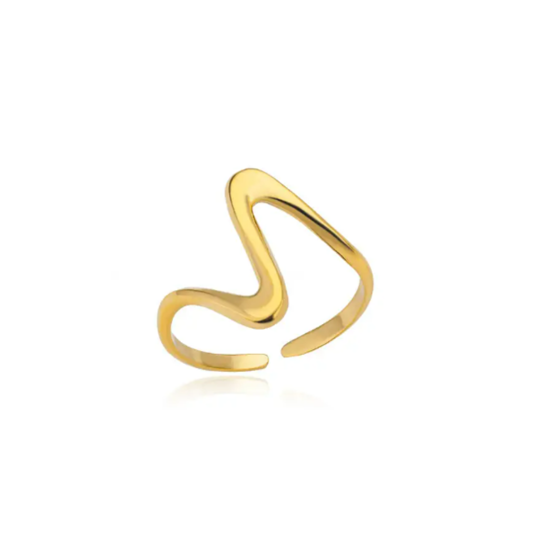 Organische ring goud