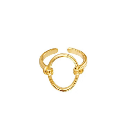 Ovale open ring