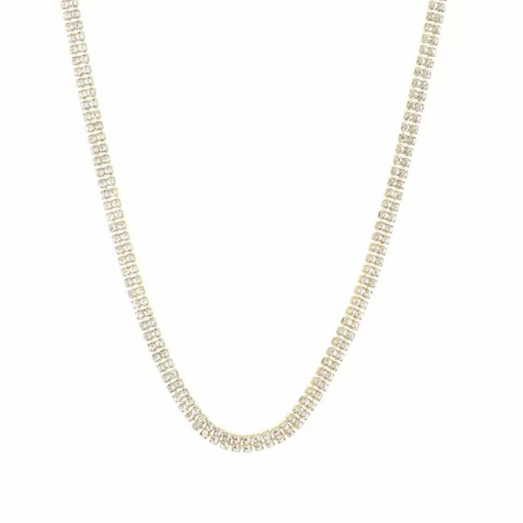 Dubbele tennis ketting