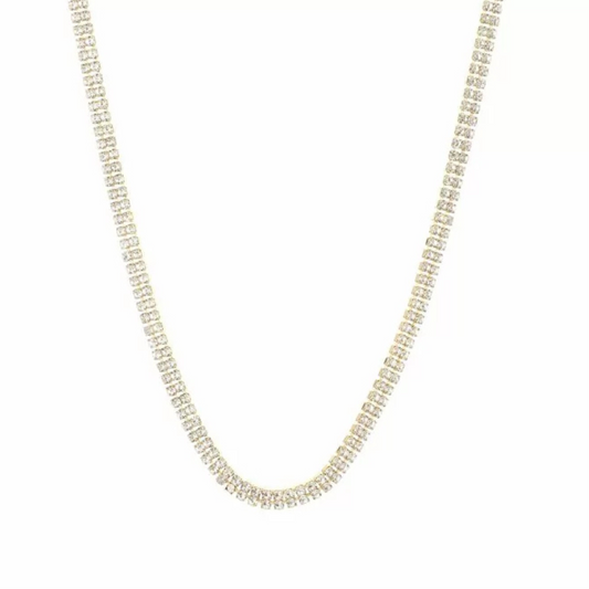 Dubbele tennis ketting