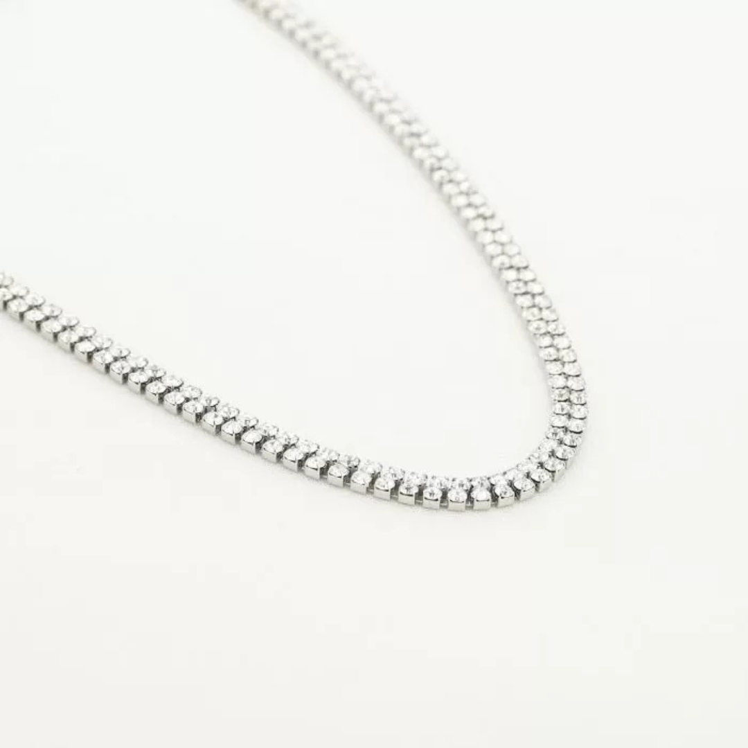 Dubbele tennis ketting